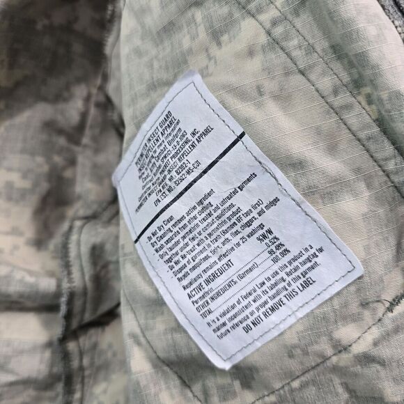 Desert Camo Jacket XS Short Digital Top Shirt Air Force Army Military Fatigue - Picture 10 of 12